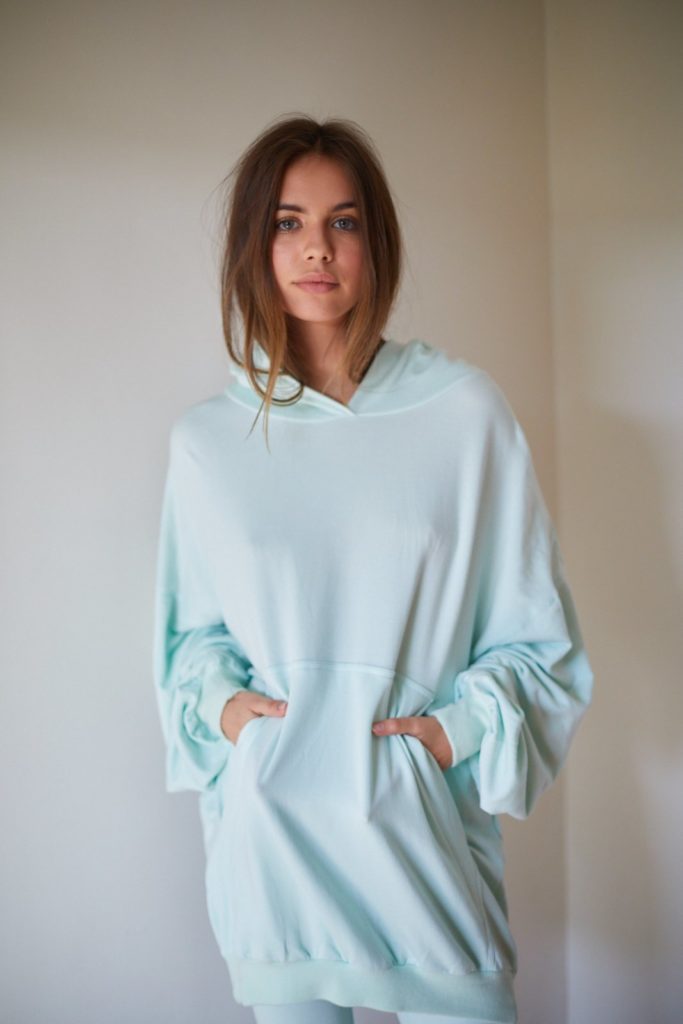 Selkie Signature Collection Mint Pillow Hoodie